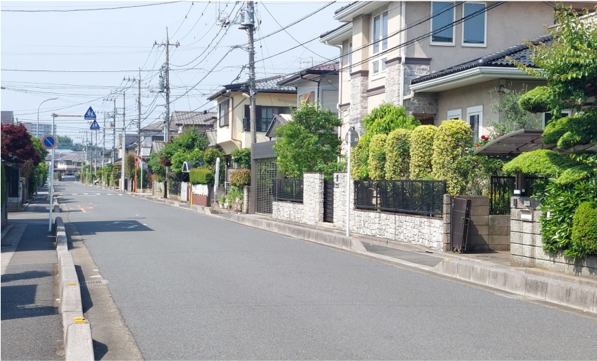 自宅周辺で不審者による事件対策