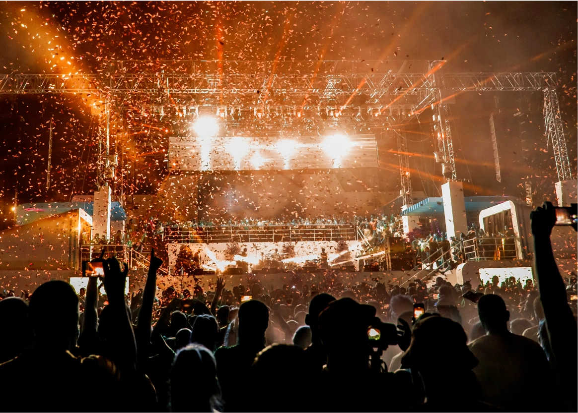 イベント会場の警備でトラブルを防ぎます